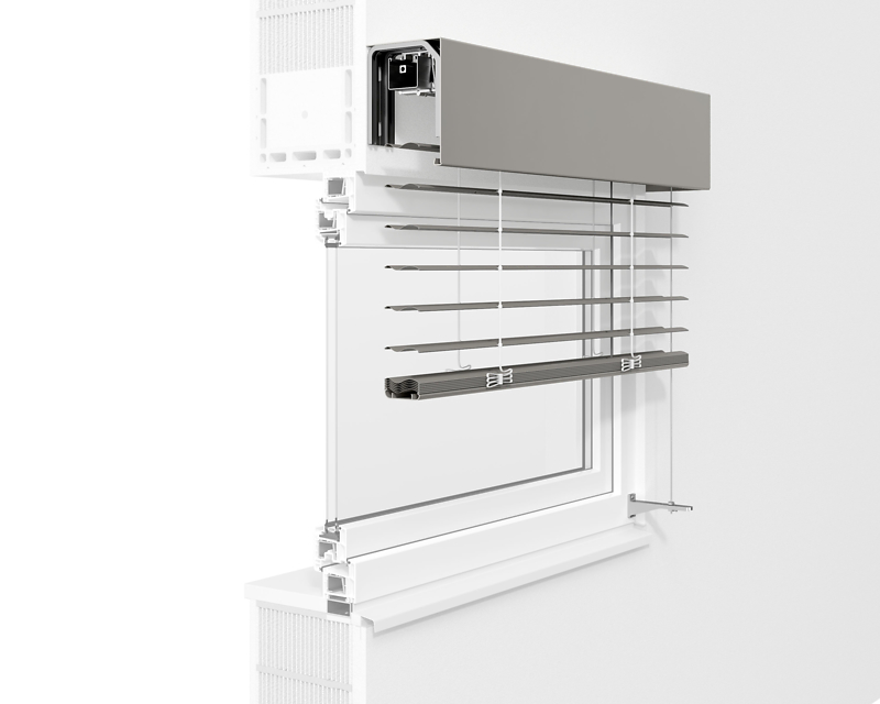 Raffstoren 22 Seilgeführtes System